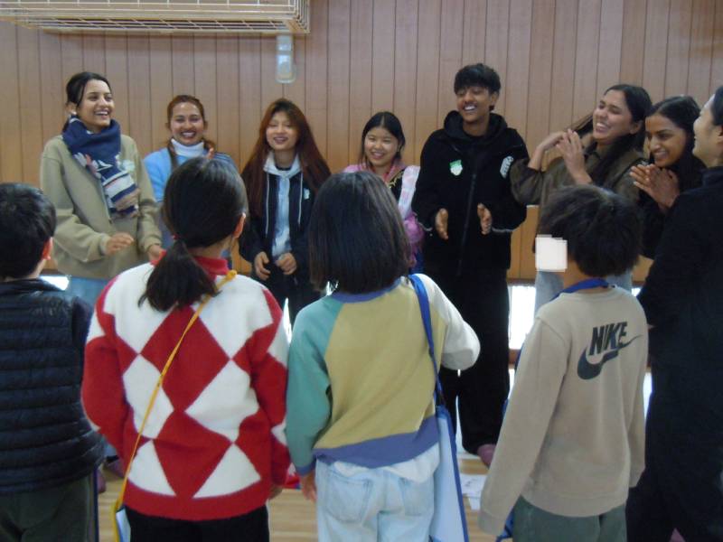 花園北小学校との国際交流イベント イベント 1