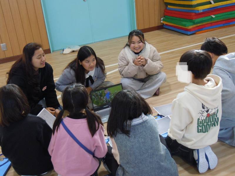 花園北小学校との国際交流イベント イベント 1